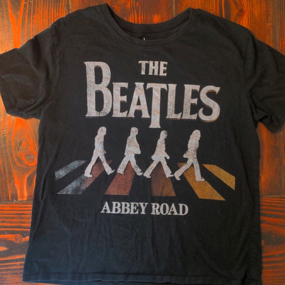 Beatles Abby Road Vintage Tee Shirt size M (8-10)